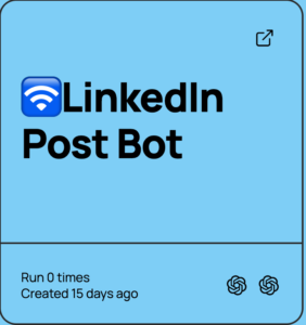 LinkedIn Post Bot